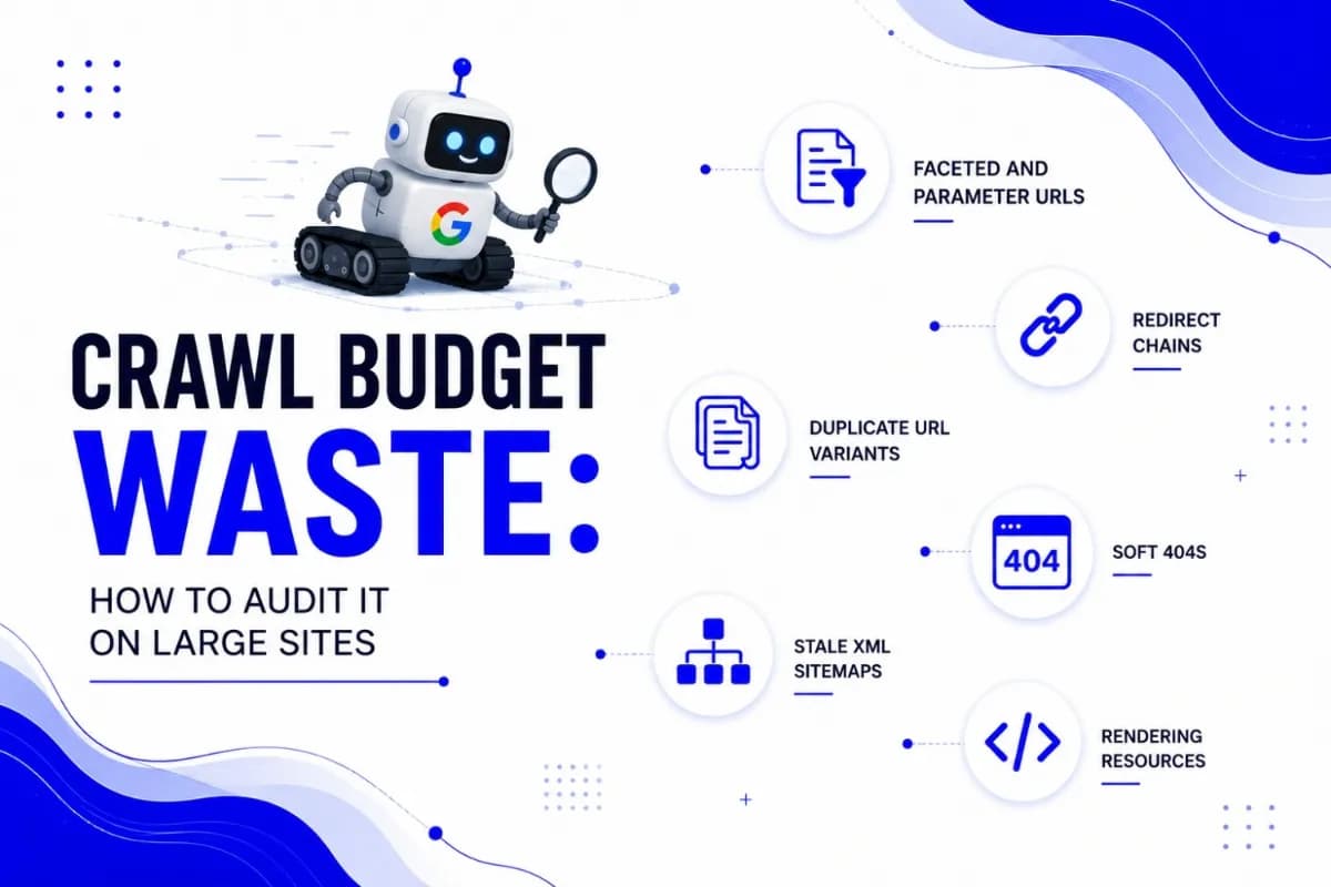 Crawl Budget Waste: How to Audit It on Large Sites