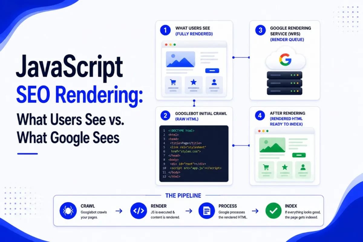 JavaScript SEO Rendering: What Google Actually Sees