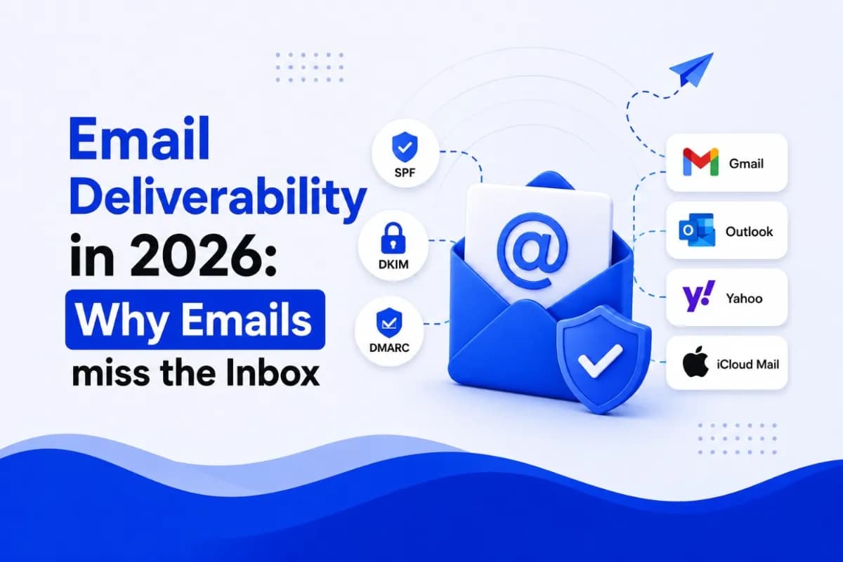 Email Deliverability in 2026: Why Emails Miss the Inbox
