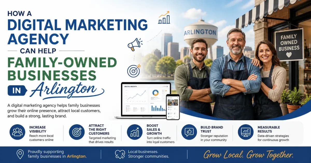 How a Digital Marketing Can Help Family-Owned Businesses in Arlington