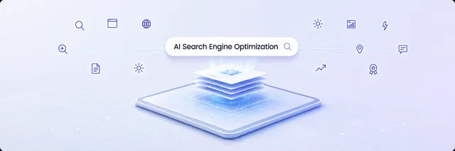 AI SEO hero banner