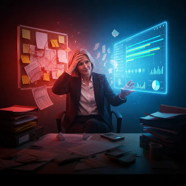 AI SEO visibility illustration